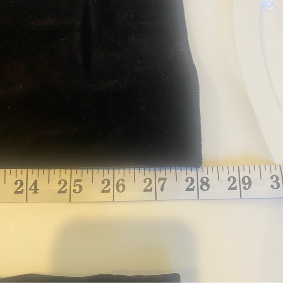 THEORY Velvet Bootcut Flare Pants in Dark Brown - Picture 9 of 12